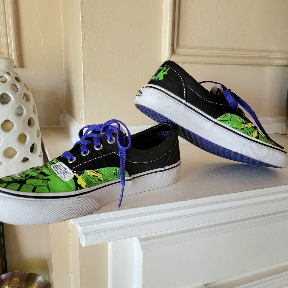 Marvel Hulk Vans Era Mens 6, Womens 7.5 - Picture 4 of 10